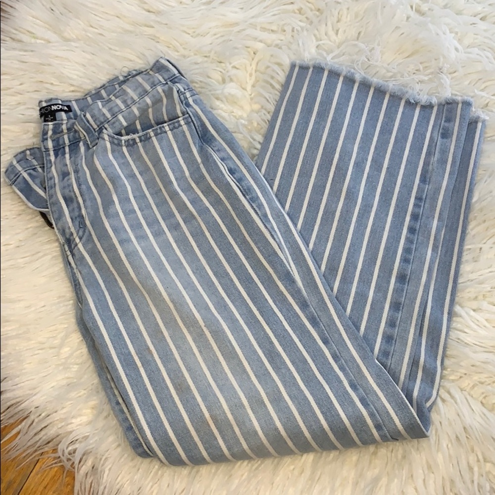 Fashion nova stripe jeans